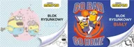 Szkolne artykuły papiernicze - Blok rysunkowy A4/20K biały Minionki - Beniamin - miniaturka - grafika 1