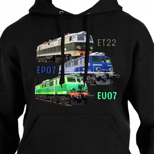 BLUZA Z KAPTUREM POCIĄG NADRUK PAROWÓZ LOKOMOTYWA ET22 EP07 EU07 M 3431 - Bluzy męskie BLUZA Z KAPTUREM POCIĄG NADRUK PAROWÓZ LOKOMOTYWA ET22 EP07 EU07 M 3431 - Bluzy męskie - miniaturka - grafika 1