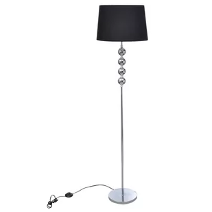 vidaXL vidaXL Lampa podłogowa Czarna - Lampy stojące - miniaturka - grafika 1