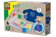 Przybory szkolne - Eco Farby do malowania palcami z fartuszkiem - SES - miniaturka - grafika 1