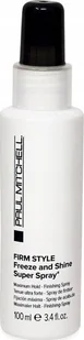 PAUL MITCHELL Paul Mitchell, Firm Style Freeze And Shine, Paraben-Free, Hair Spray, Finishing, Maximum Hold, 100 ml For Women - Kosmetyki do stylizacji włosów - miniaturka - grafika 1