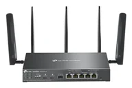 Routery - TP-Link ER706WP-4G router bezprzewodowy Gigabit Ethernet Dual-band (2.4 GHz/5 GHz) Czarny ER706WP-4G - miniaturka - grafika 1