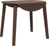 Stoły - Stół jadalny Brązowy lite drewno guma - miniaturka - grafika 1