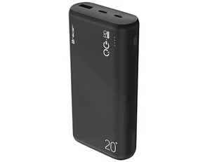Powerbank Amos 20000mAh QC3.0-PD20W BK czarny - Powerbanki - miniaturka - grafika 2