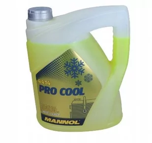 MANNOL Pro Cool 5L -40 - płyn chłodniczy do motocykli żółty - Akcesoria motocyklowe - miniaturka - grafika 1