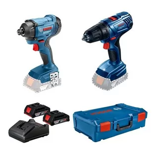 Wiertako - wkrętarka GSR 180-LI i klucz udarowy GDR 18V-160 2 x 2Ah - Zestawy elektronarzędzi - miniaturka - grafika 1