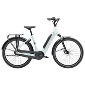 Rowery elektryczne - Trek District Plus 3 Lowstep 2025 S Plasma Grey Pearl 800 Wh - miniaturka - grafika 1