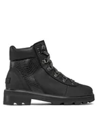 Botki damskie - Sorel Trapery Lennox™ Hiker Stkd Wp NL4841-011 Czarny - miniaturka - grafika 1