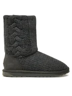 Kapcie damskie - EMU Australia Kapcie Bartle W13142 Szary - miniaturka - grafika 1