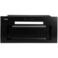 Okapy kuchenne - Maan Ares M 60 Soft Touch Czarny - miniaturka - grafika 1