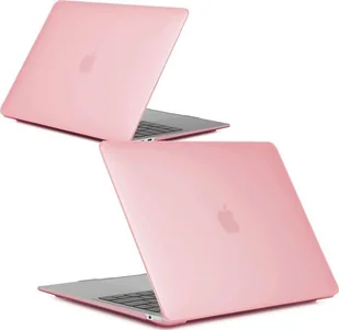 Etui Alogy Etui Alogy Hard Case mat do Apple MacBook Air 13 M1 2021 Różowy - Torby na laptopy - miniaturka - grafika 1