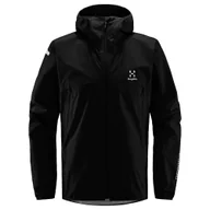 Kurtki męskie - Kurtka męska Haglöfs L.I.M Proof True Black L - miniaturka - grafika 1