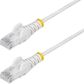 Kable miedziane - StarTech N6PAT50CMWHS kabel sieciowy Biały 0,5 m Cat6 U/UTP UTP - miniaturka - grafika 1