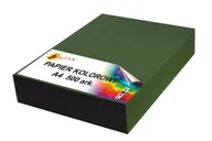 Szkolne artykuły papiernicze - Papier kolorowy A4 80g zielony wojskowy v2 500 arkuszy - miniaturka - grafika 1