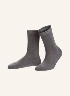 Falke Skarpety Cosy Wool Z Dodatkiem Wełny Merino grau - Skarpetki damskie - miniaturka - grafika 1