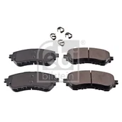 Klocki hamulcowe - Zestaw klocków hamulcowych, hamulce tarczowe FEBI 170814 - miniaturka - grafika 1