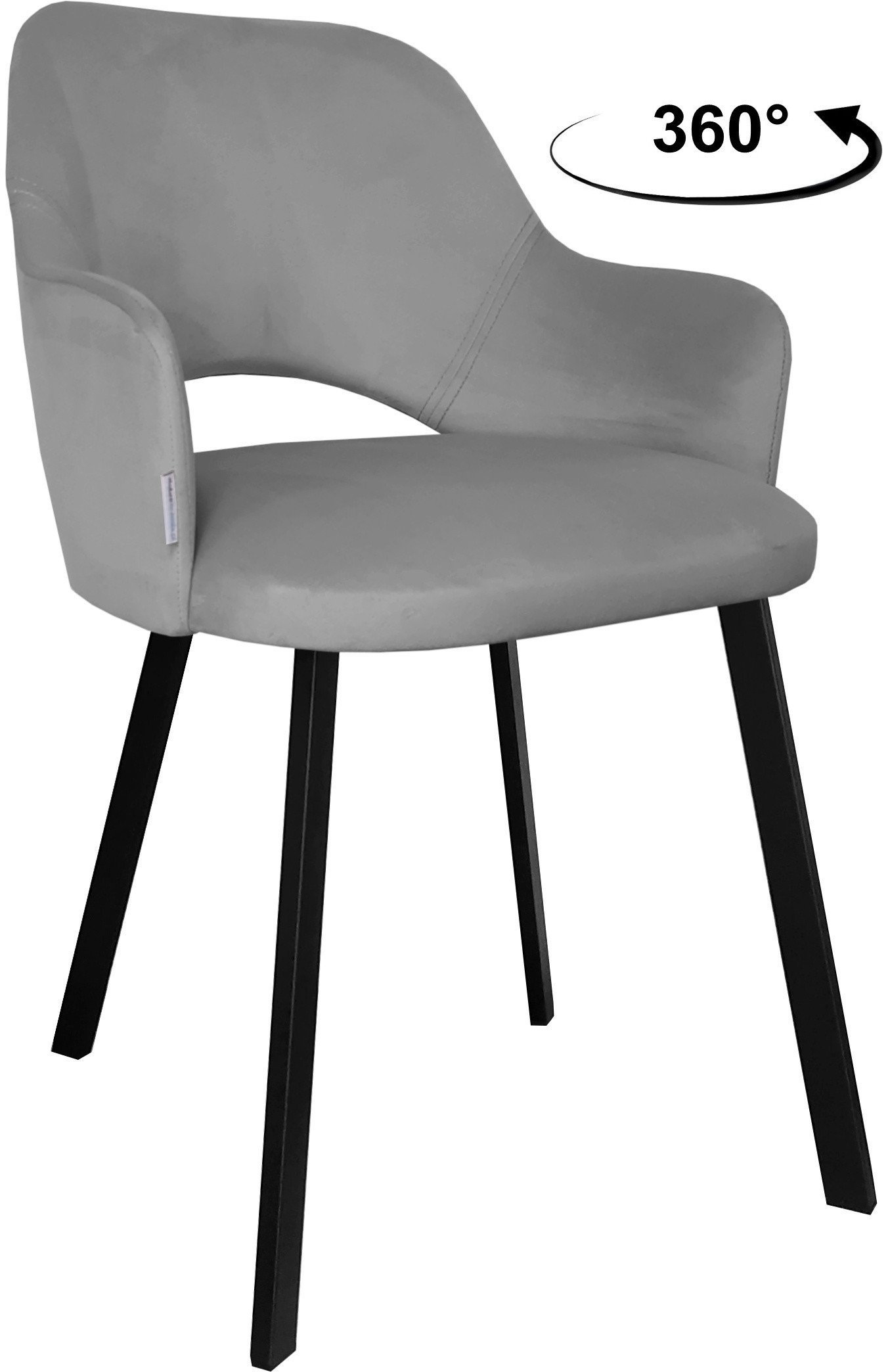 Krzesło obrotowe Milano podstawa Profil czarna MG17