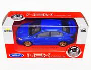 Samochody i pojazdy dla dzieci - WELLY 1:34 Subaru Impreza WRX STI - garataowy - miniaturka - grafika 1