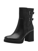 Kozaki damskie - Marco Tozzi Damskie botki Zip+Slip 2-25387-43 modne kozaki, czarne, 41 EU, czarny, 41 EU - miniaturka - grafika 1