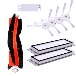 Zestaw Zamienników Do Odkurzacza Xiaomi: 4X Szczotka Obrotowa, 1X Wałek Obrotowy, 2X Filtr Hepa, 1X Grzebień Szczotki - Akcesoria do odkurzaczy - miniaturka - grafika 1