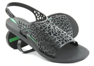 Sandały damskie - Sandały damskie z ażurową cholewką - IPANEMA 26679, czarne - Ipanema - miniaturka - grafika 1