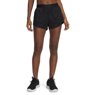 Damskie Spodenki UNDER ARMOUR TECH PLAY UP SHINE SHORTS 1389883-001 – Czarny - Spodenki damskie - miniaturka - grafika 1
