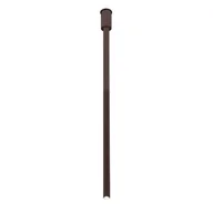 Lampy sufitowe - Sufitowa tuba do sypialni ALHA 9690 Dohar podłużna metalowa brązowa - miniaturka - grafika 1