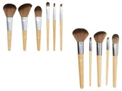 Pędzle do makijażu - CIEN Beauty Zestaw 5 lub 6 pędzli do makijażu - miniaturka - grafika 1