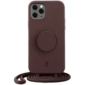 Etui i futerały do telefonów - Etui plecki Just Elegance PopGrip do Apple iPhone 11 Pro Truffle (4062519300541) - miniaturka - grafika 1