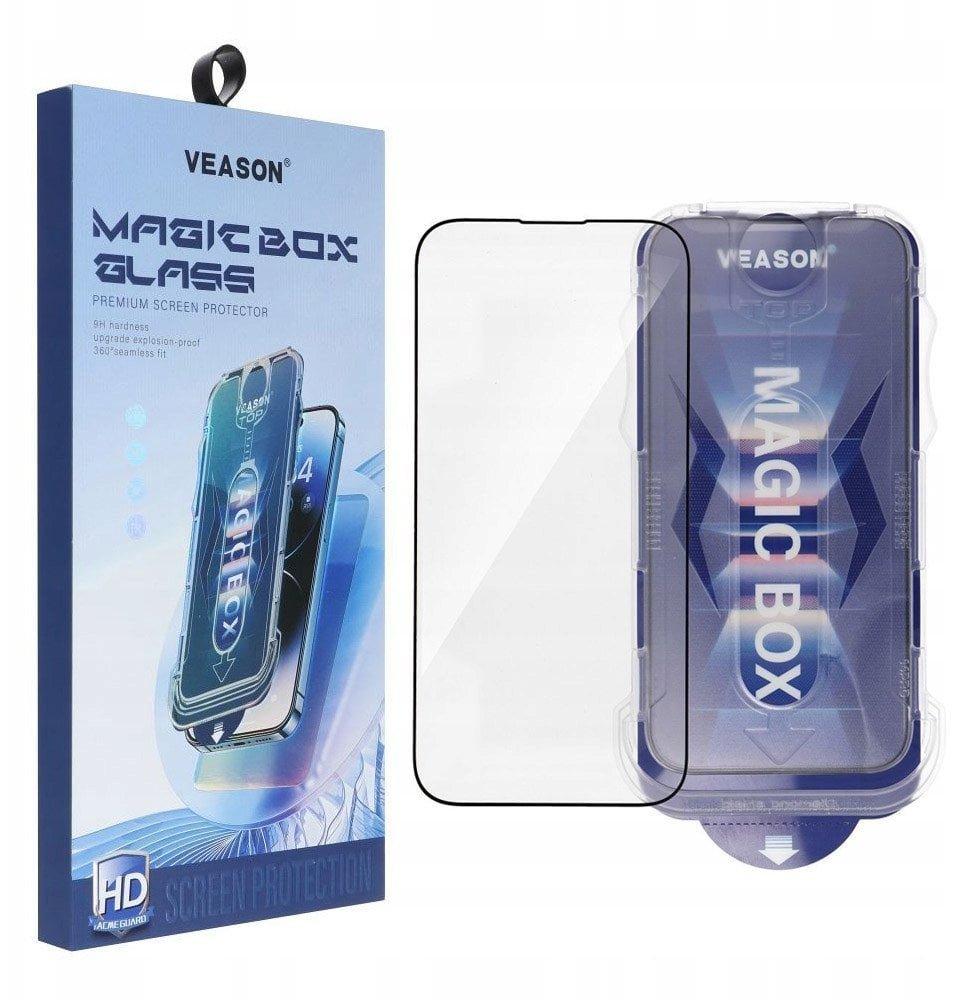 Szkło Hartowane do iPhone 15 Pro Max Braders E-Install szybka na cały ekran