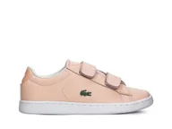 Buty dla dziewczynek - Buty dziecięce Lacoste 739SUI00057F8 CARNABY EVO STRAP 120 Różowe - miniaturka - grafika 1