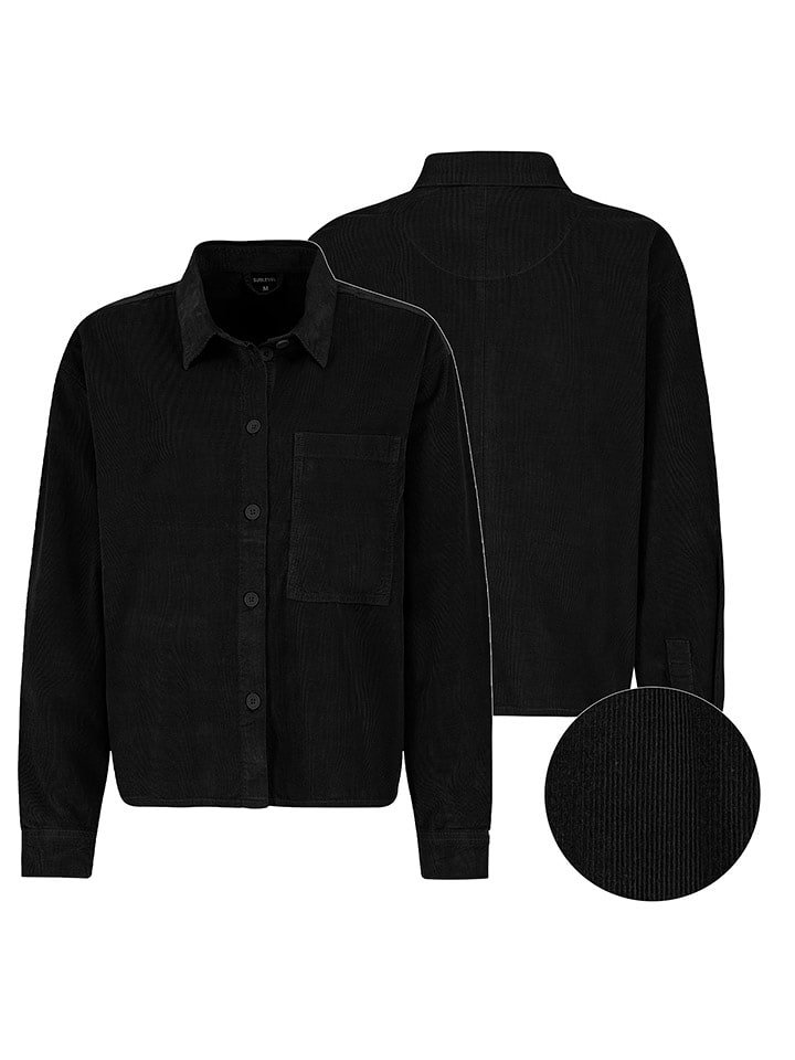 Sublevel Koszula w kolorze czarnym