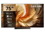 Telewizory - DREAME Aura Mini LED 75S100 75" 4K 144Hz Google TV Dolby Vision Czarny - miniaturka - grafika 1