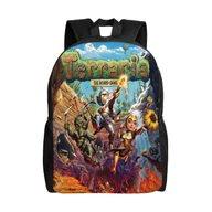 Torebki damskie - Plecak 1341QF Plecak Terraria Torba na książki o dużej pojemności Tornister Plecaki na co dzień Dla kobiet Mężczyzn Dzieci XA1341 16.1 X 11.8 X 4.5... - miniaturka - grafika 1