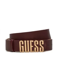 Paski - Pasek Damski Guess BW9113 P4235 Bordowy - miniaturka - grafika 1