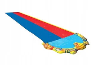 ŚLIZG WODNY PODWÓJNY WODĘ ŚLIZGAWKA Z FONTANNĄ 488cm BESTWAY ZJEŻDŻALNIA - Place zabaw ŚLIZG WODNY PODWÓJNY WODĘ ŚLIZGAWKA Z FONTANNĄ 488cm BESTWAY ZJEŻDŻALNIA - Place zabaw - miniaturka - grafika 1