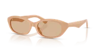 Okulary przeciwsłoneczne - Okulary Przeciwsłoneczne Burberry BE 4447D Beige - miniaturka - grafika 1