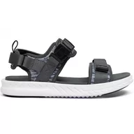 Sandały męskie - Sandały męskie New Balance SMA600C2  szare - miniaturka - grafika 1