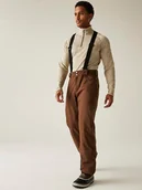 Spodnie narciarskie - Dare 2b Spodnie narciarskie "Achieve II" w kolorze jasnobrązowym - miniaturka - grafika 1