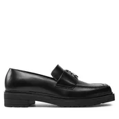 Półbuty damskie - Loafersy Patrizia Pepe 8Z0019/L052 Czarny - miniaturka - grafika 1