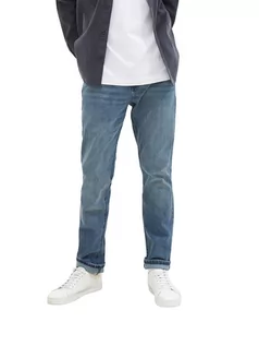 Spodnie męskie - Tom Tailor Dżinsy - Regular fit - w kolorze niebieskim - grafika 1