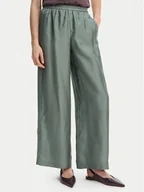 Spodnie damskie - Marella Spodnie materiałowe Quiz 2613131105 Zielony Relaxed Fit - miniaturka - grafika 1