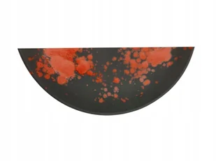 Fine Dine TALERZ PROSTOKĄTNY BLOOM 30 x 20 cm PORCELANA EARTH COLOURS CZARNY - Talerze - miniaturka - grafika 3