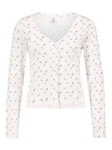 Sublevel Kardigan w kolorze białym - Swetry damskie - miniaturka - grafika 1