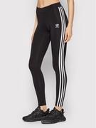 Spodnie damskie - Adidas Legginsy adicolor Classics HD2350 Czarny Slim Fit - miniaturka - grafika 1