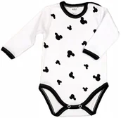 Body dla niemowląt - Body Niemowlęce , długi rękaw Myszka BIEL r 92 KLEKLE - miniaturka - grafika 1