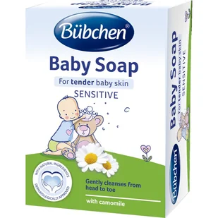 Bübchen Baby Sensitive delikatne mydło 125 g - Kosmetyki kąpielowe dla dzieci - miniaturka - grafika 1