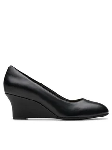 Clarks Półbuty Olivette Pearl 26180043 Czarny - Półbuty damskie - miniaturka - grafika 1