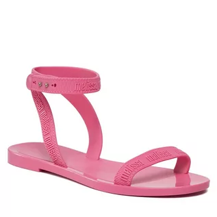 Sandały damskie - Sandały Melissa Melissa M Lover Sandal Ad 35750 Pink AT114 - grafika 1