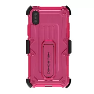 Etui i futerały do telefonów - GHOSTEK Etui Iron Armor do Apple iPhone XS (kolor różowy) (GH_GHOCAS2001) - miniaturka - grafika 1